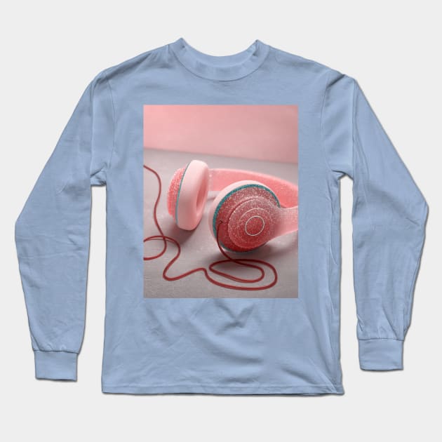 Ear Candy Long Sleeve T-Shirt by NineSidedShape